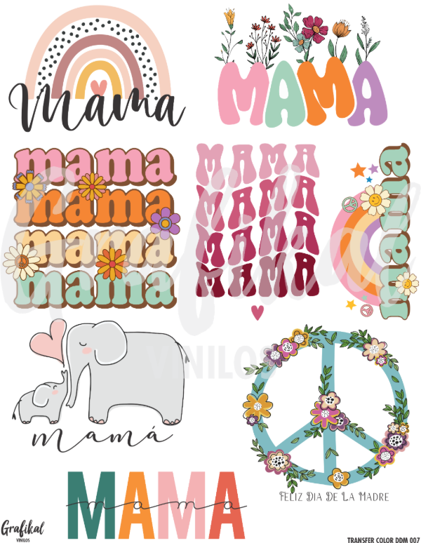 Producto - Transfer Color Dia de la Madre 007
