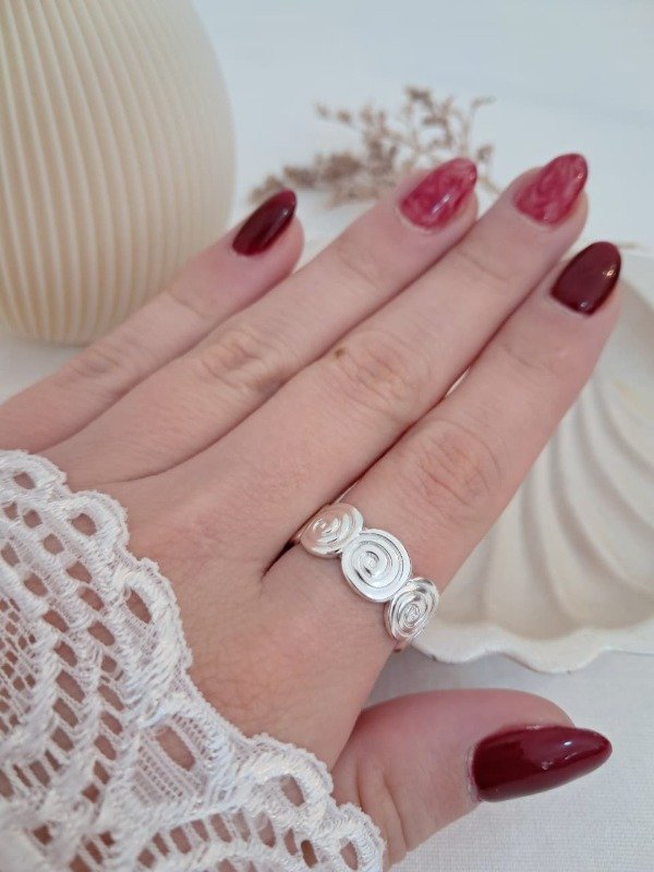 Producto - Anillo AB circulitos regulable