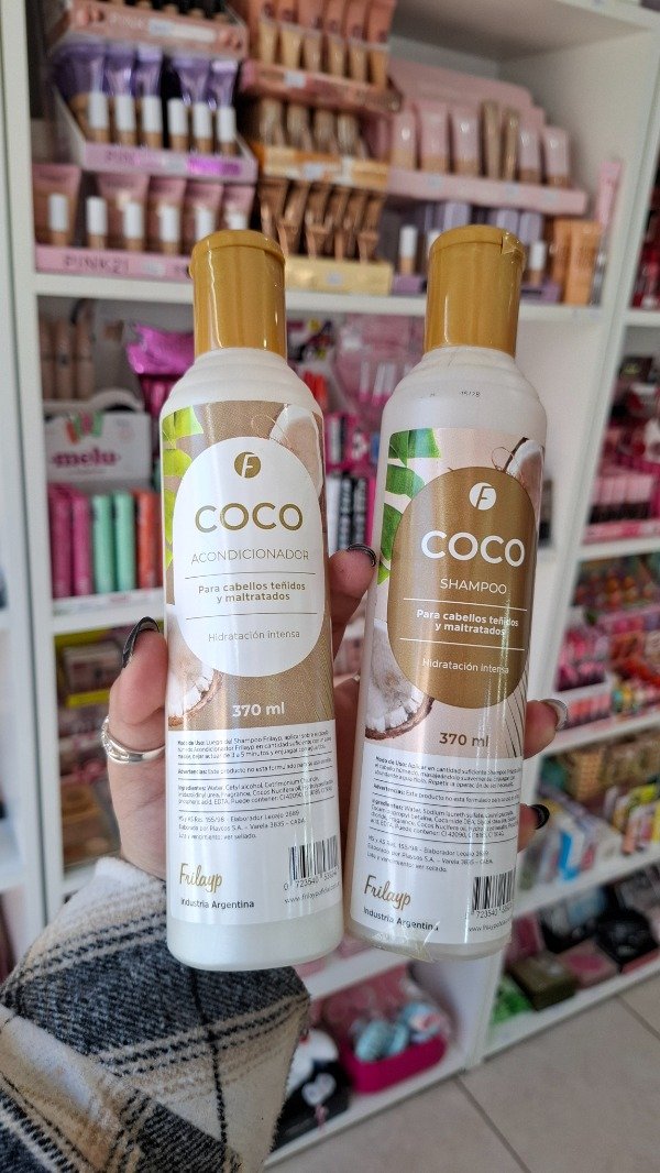 Producto - Shampoo y acondicionador COCO frilayp