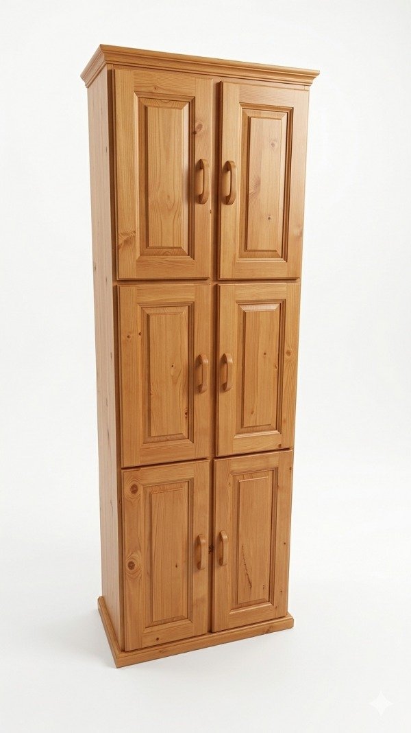 Producto - Despensero 0.60 6 puertas replanadas - 0
