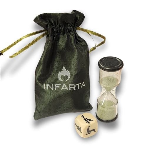 Producto - Dados Tántrico Con Reloj - Tiempo