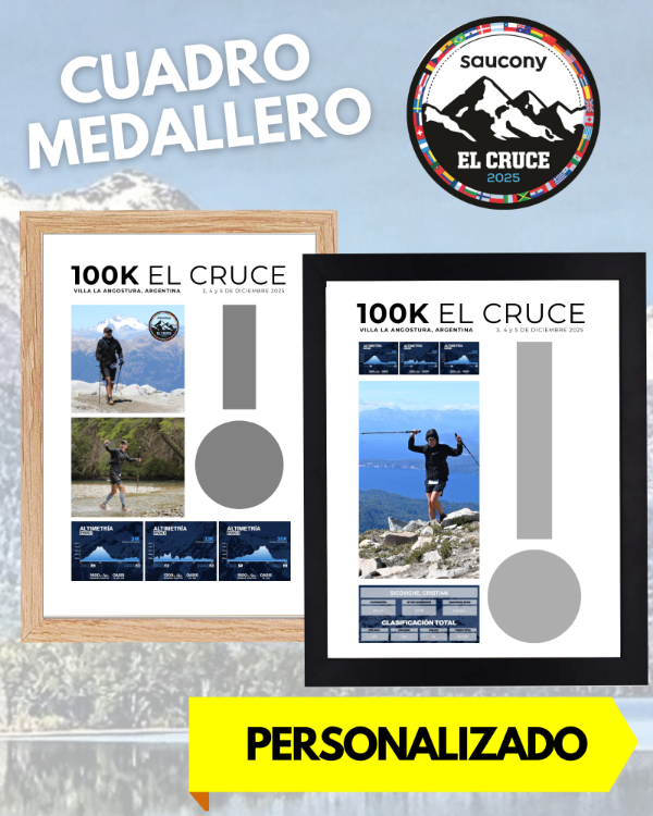 Producto - Cuadro medallero El Cruce (cualquier edición)