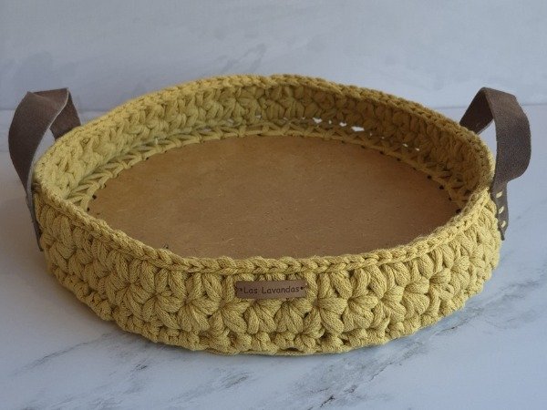 Producto - Organizador Bandeja Grande Amarilla