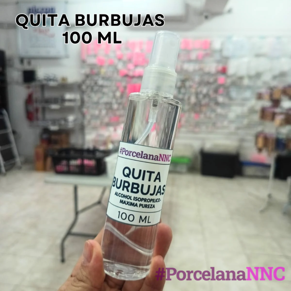 Producto - Quita burbujas alcohol Isopropílico 100 ML