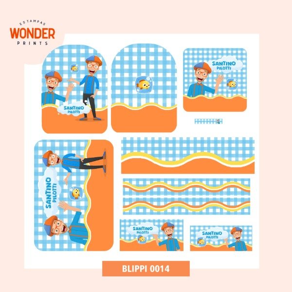 Producto - set jardin + mochi - blippi 0014