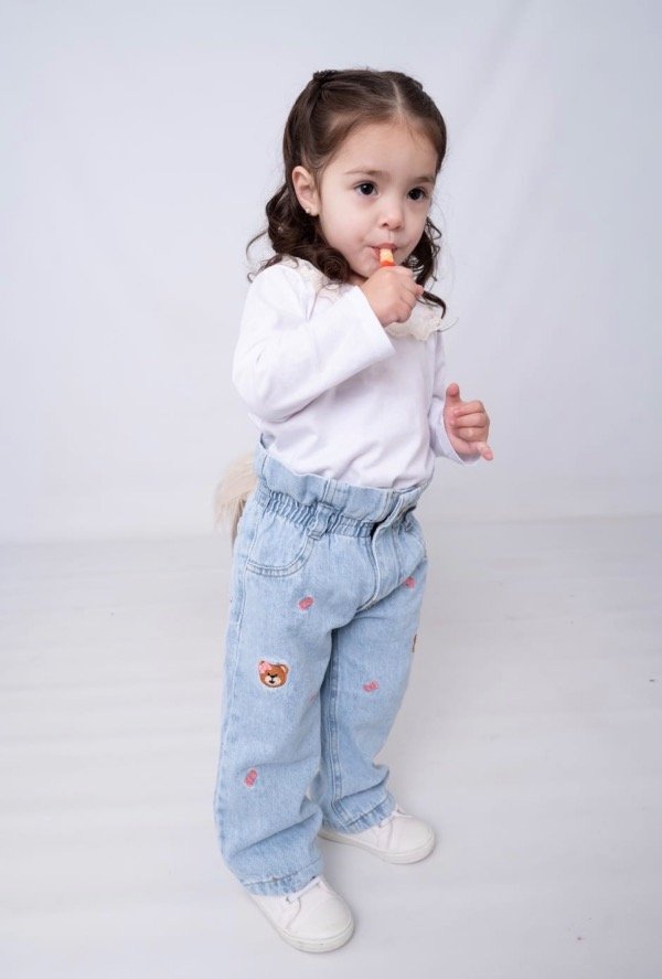 Jeans paper bag para bebés talles hasta 4 años — imagen 2