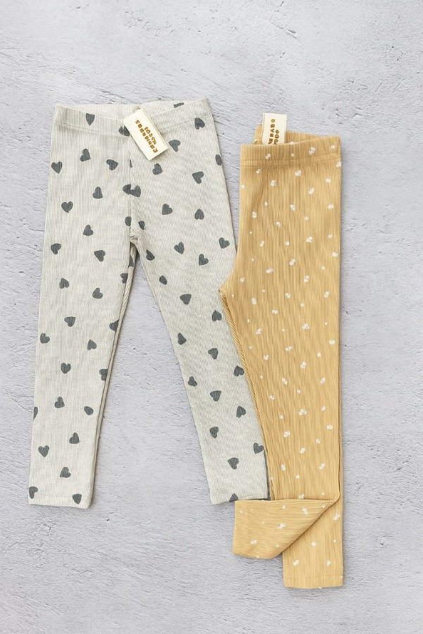 Producto - Calzas morley de algodon niña estampada