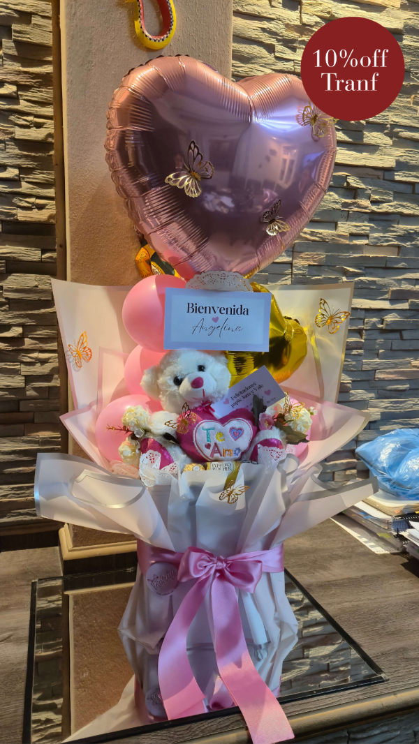 Producto - Arreglo osito personalizado