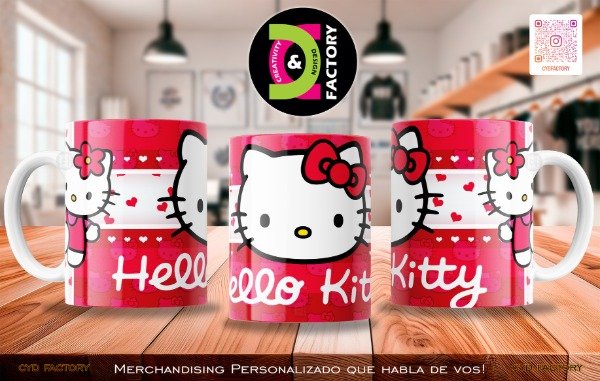 Producto - Taza Cartoon - Hello Kitty - TZ-RT-BL-11OZ-491-CTN-HK