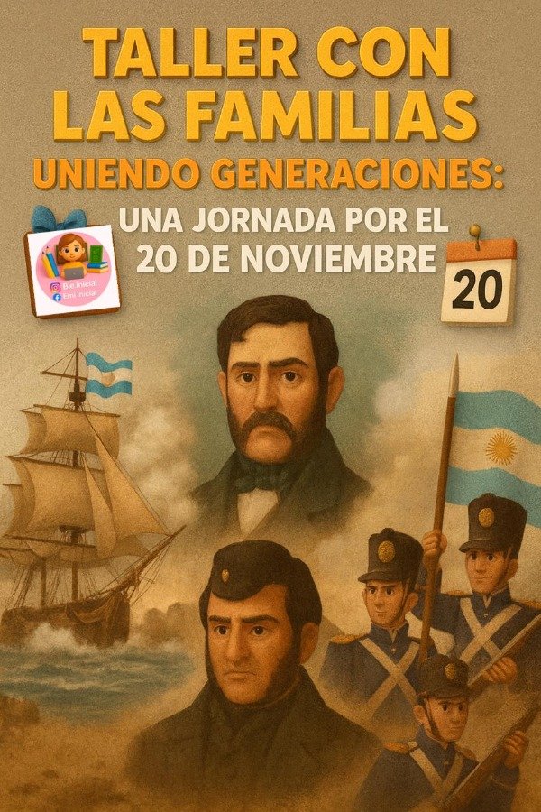 Producto - "TALLER CON LAS FAMILIAS  - UNA JORNADA POR EL 20 DE NOVIEMBRE"