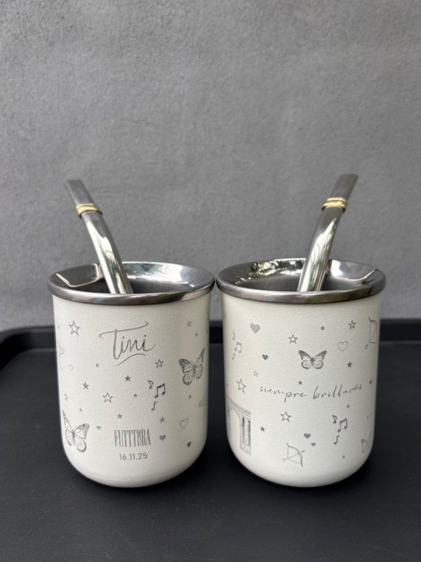 Producto - Mate Full Grabado con bombilla