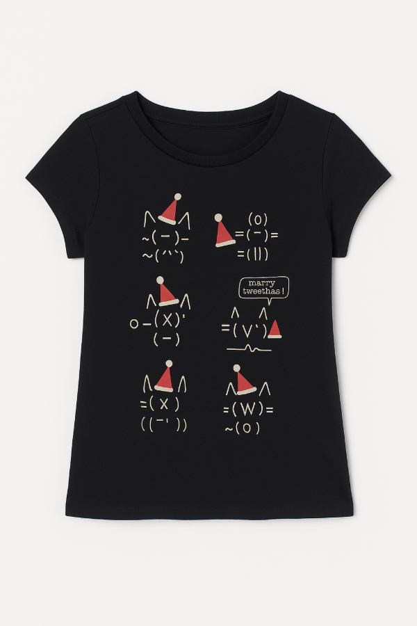 Producto - Remera MC GAP Azul Merry Tweetmas