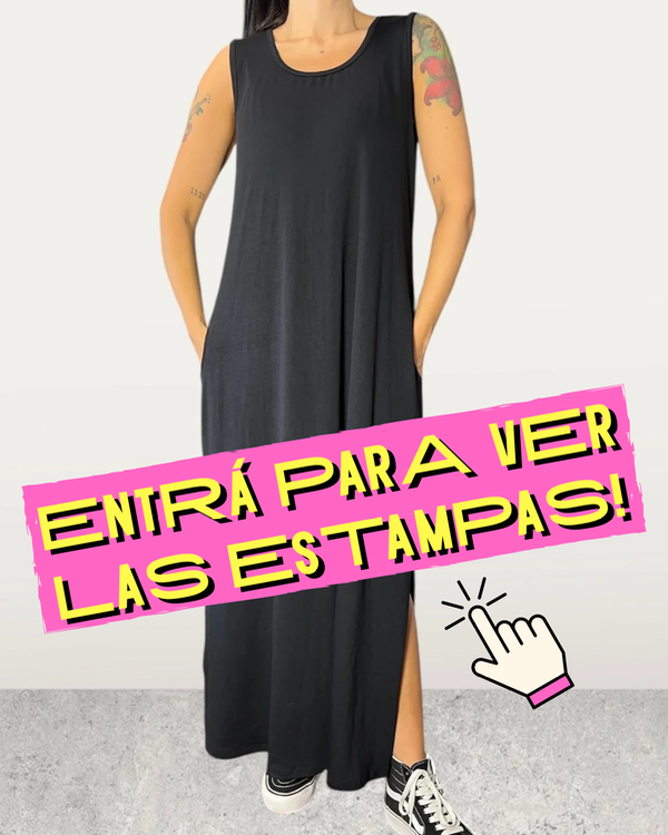 Producto - Vestido largo negro