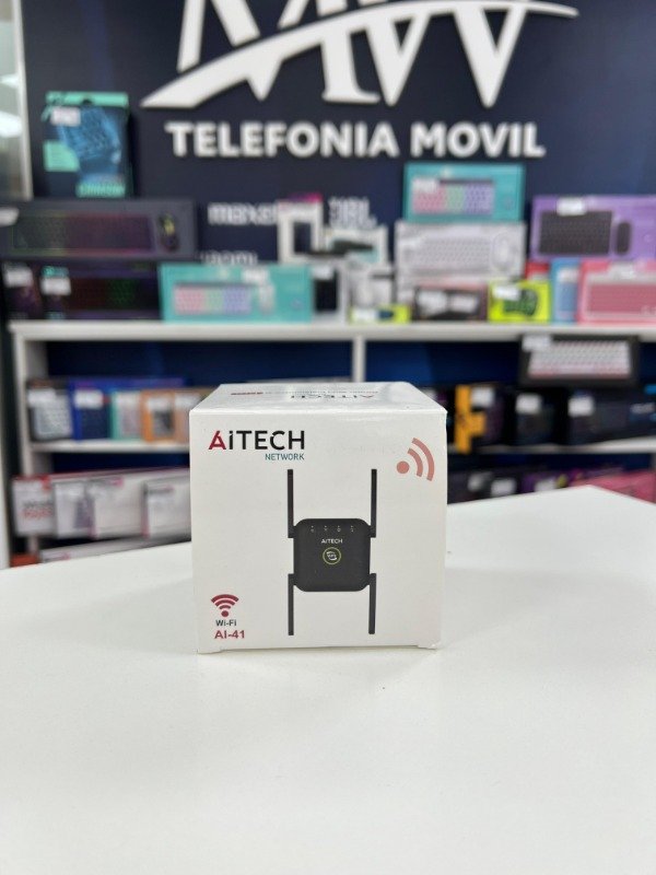 Producto - Repetidor WIFI 4 Antenas Aitech AICV010030N