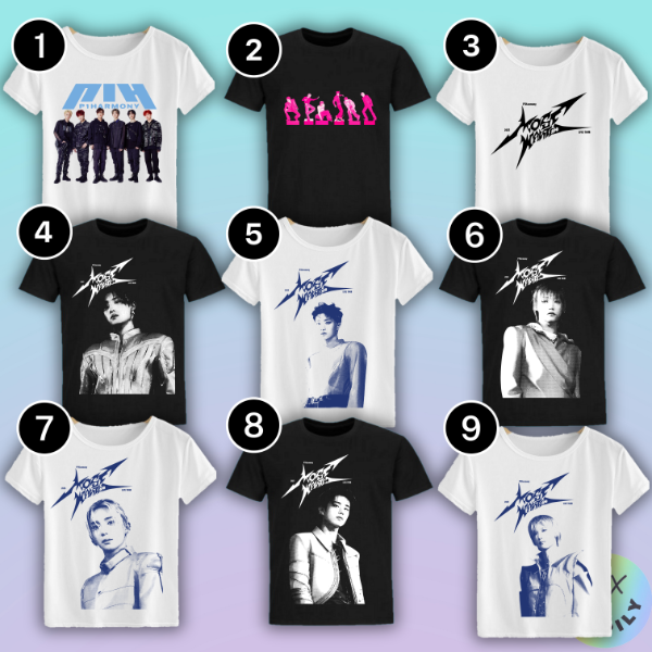 Producto - Remeras P1harmony #1 (varios modelos)