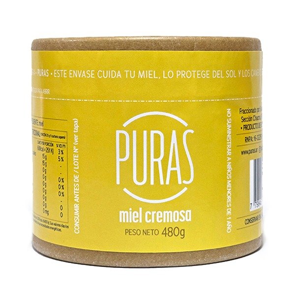 Producto - Miel cremosa monofloral 480 gr.