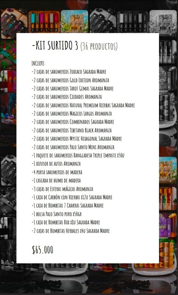 Producto - Kit Surtido 3