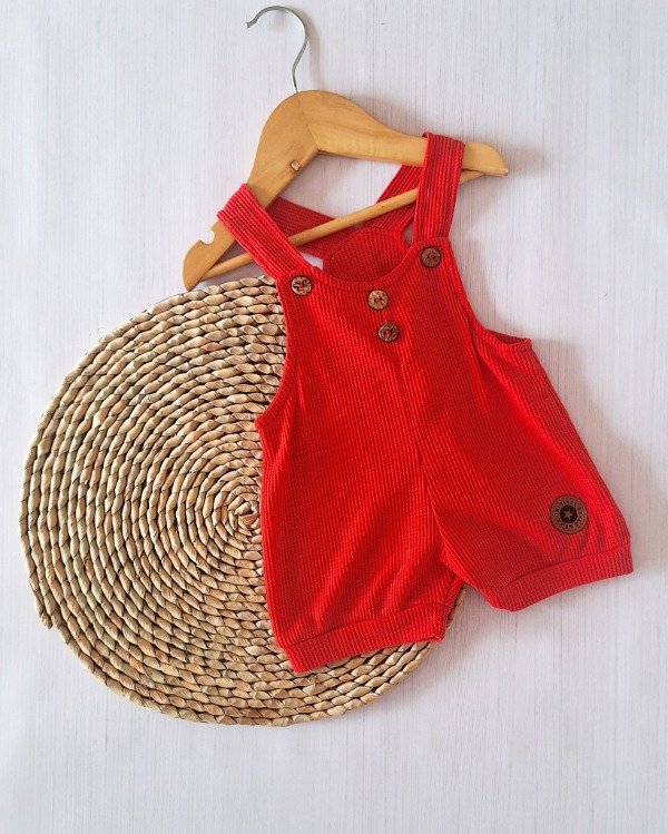 Producto - Jardinero Wafle Panal Rojo