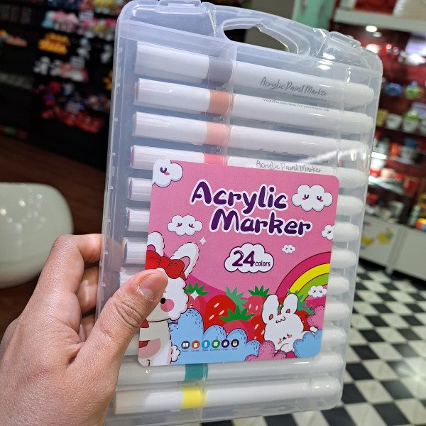 Producto - Set De Marcadores Acrílico En Caja X 24