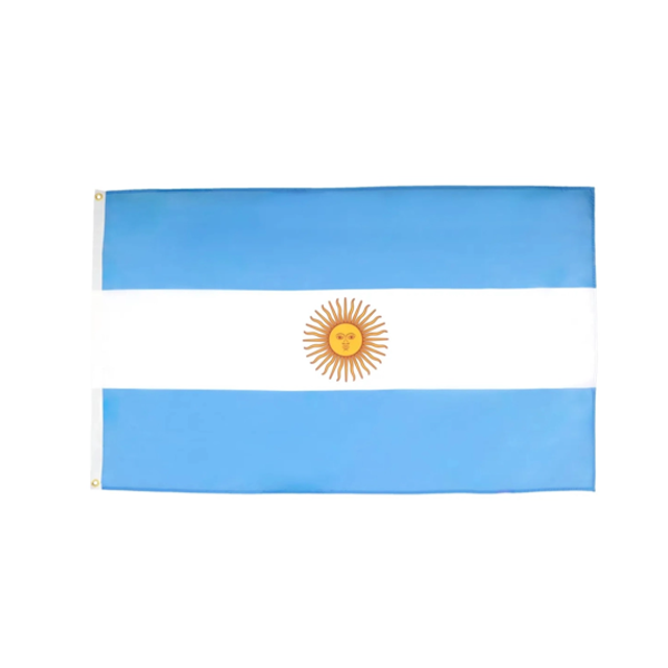 Producto - Bandera Argentina Con Ojales 90x150cm WCF10