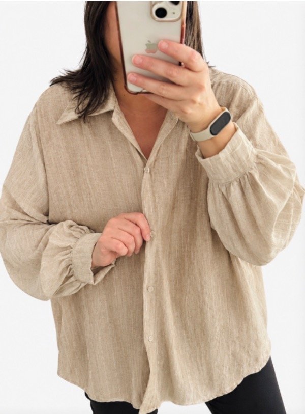 Producto - Camisa Visón Beige - 0