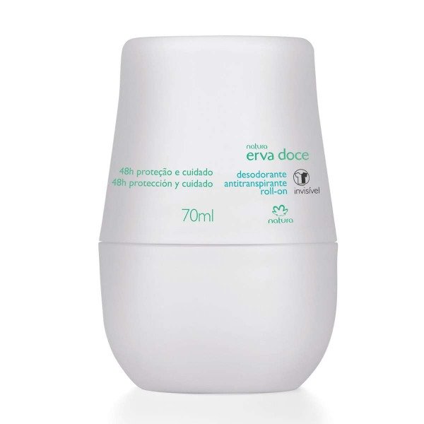 Producto - Desodorante roll on antitranspirante invisible Erva Doce - 70 ml - Erva Doce