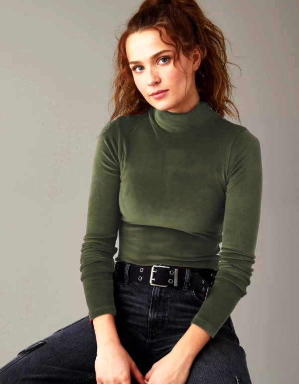 Producto - Polera plush verde