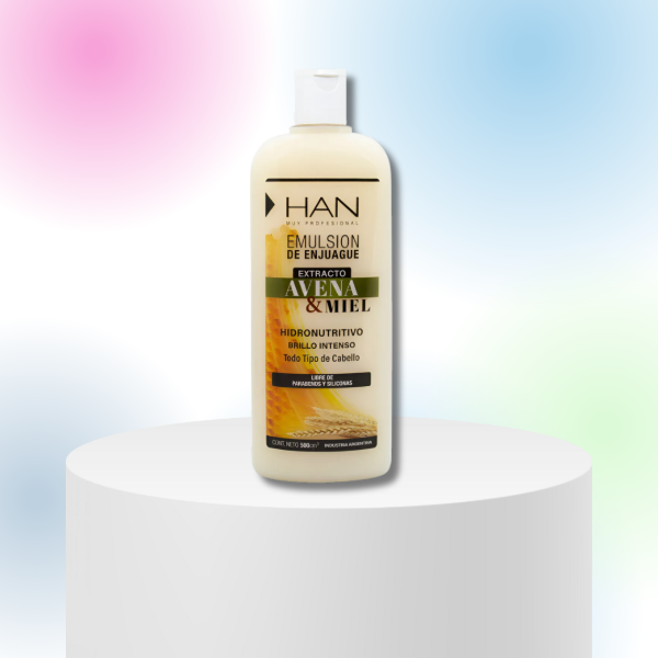 Producto - ACONDICIONADOR HIDRATANTE AVENA Y MIEL 500CC