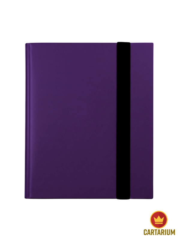 Producto - Binder Carpeta Cartarium Color Violeta 4 160 Cartas TCG Standard