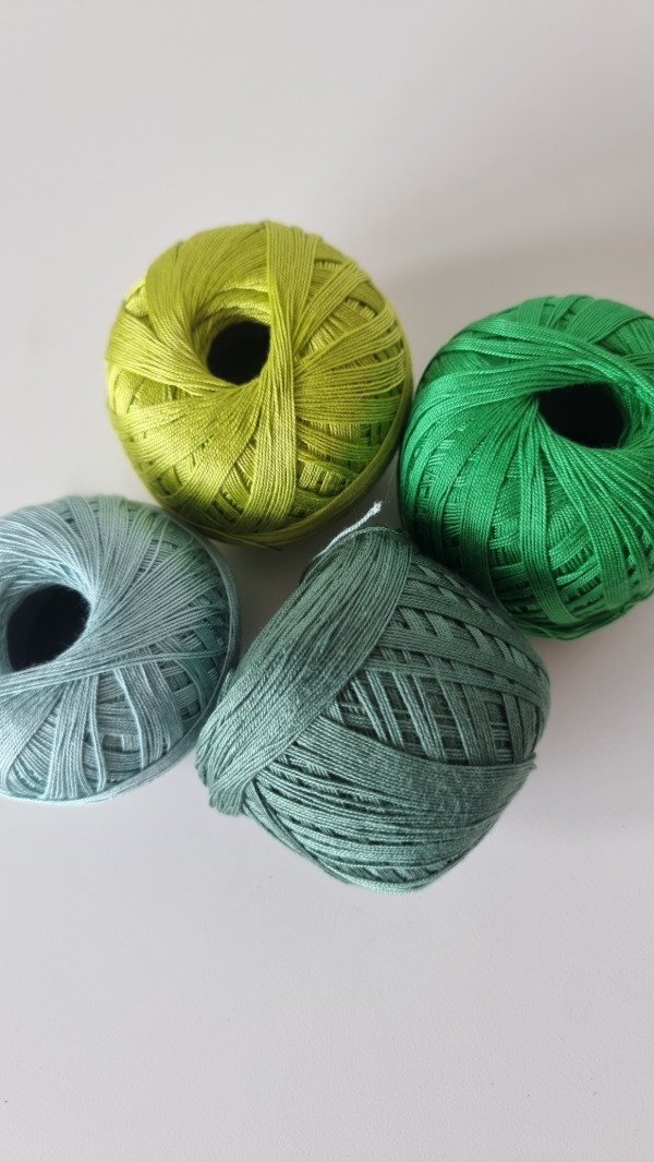 Producto - Hilo de ENCAJE x 290 Metros (de 1 mm)/ verdes