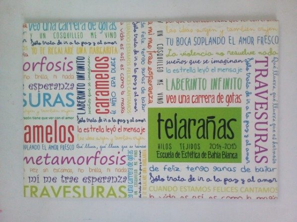 Producto - Telarañas Hilos tejidos 2014 2015 - Escuela de Estética Bahía Blanca