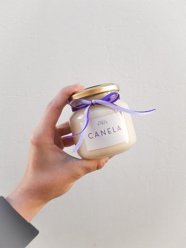 Producto - Vela de Soja - aroma Canela