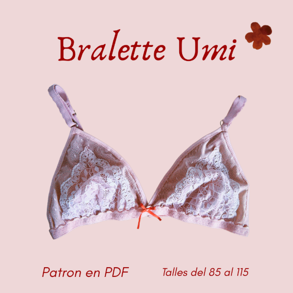 Producto - Molde PDF Bralette Umi