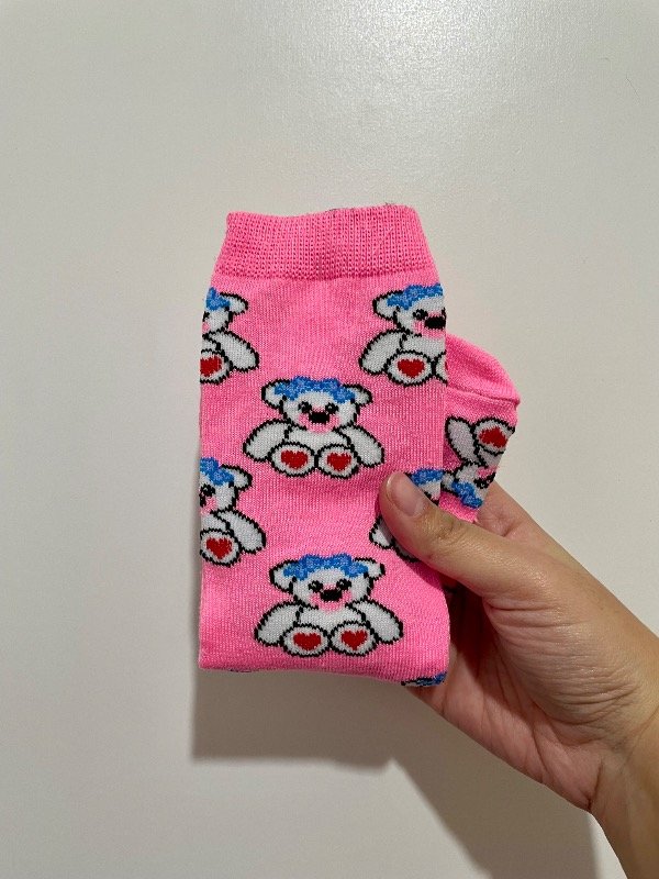 Producto - Media caña niño ositos rosa