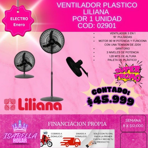 Producto - VENTILADOR LILIANA
