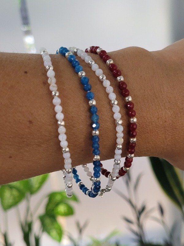 Producto - Pulsera piedras 3mm