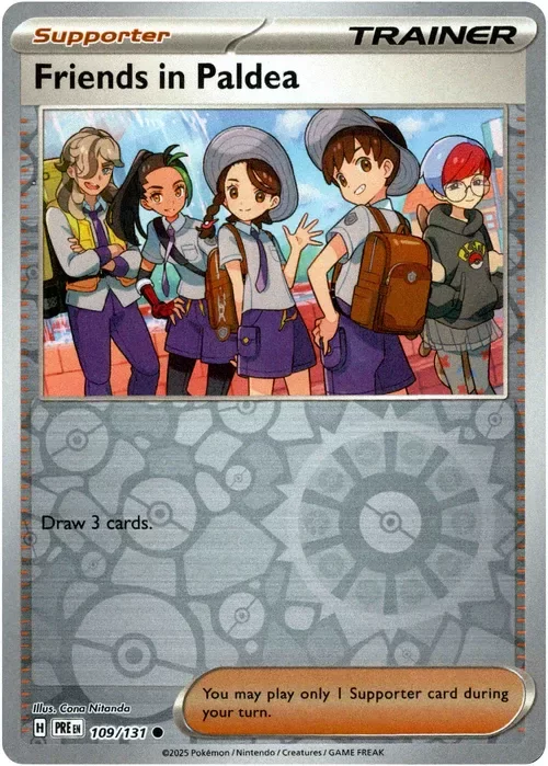 Producto - Friends in Paldea - 109/131 - Prismatic Evolutions - Reverse Holo