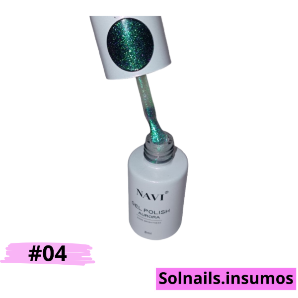 Producto - Esmalte semipermanente aurora Navi #04