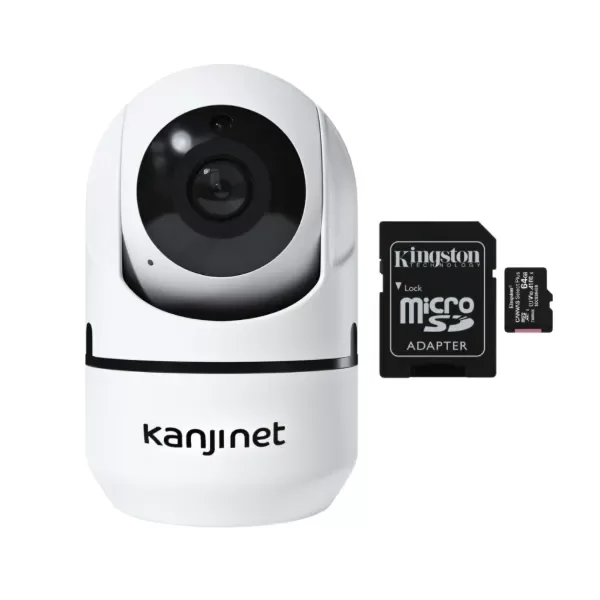 Producto - Cámara Seguridad Smart Ip Motorizada Y Tarjeta De Memoria 64