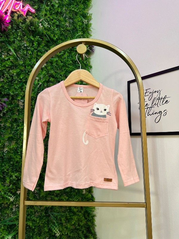 Producto - Camiseta gatito KIDS 0557