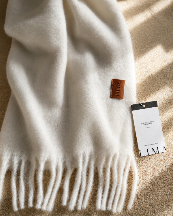 Producto - Bufanda nube crema