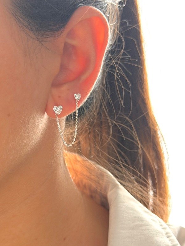 Producto - Aro cubic love cadena (unidad) - 1