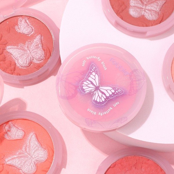 Producto - Rubor compacto Febble "Soft Butterfly Blush"