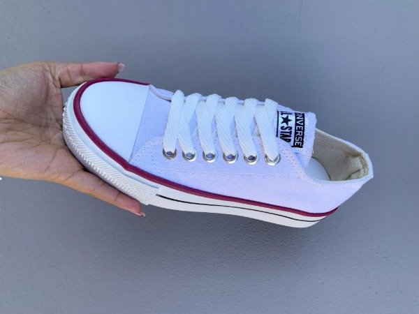 Producto - Converse blanca con plataforma