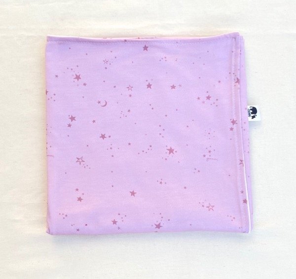 Producto - Manta de algodón estrellado rosa