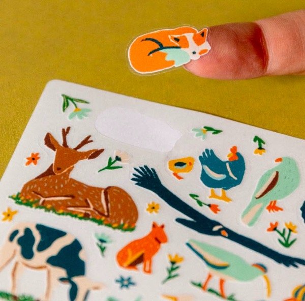 Producto - Stickers Animales + Campamento - 3