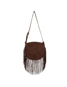 Producto - Bolso Triny de Gamuza con Flecos - 0