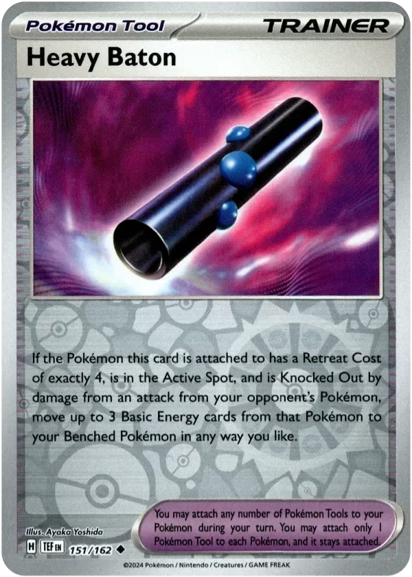 Producto - Heavy Baton - 151/162 - Temporal Forces - Reverse Holo