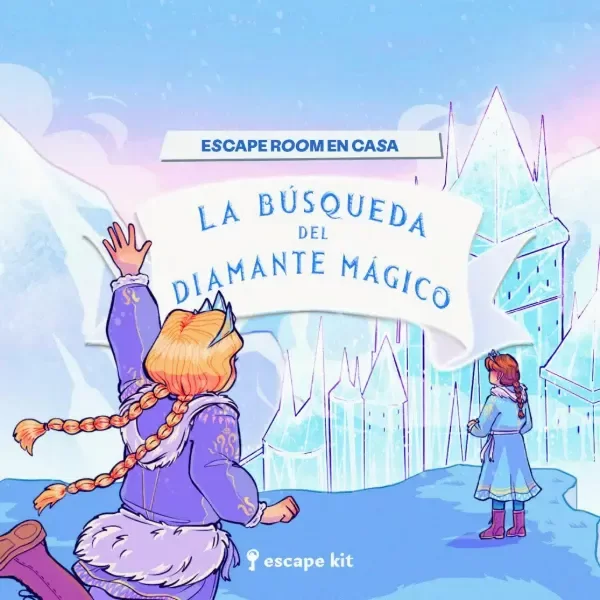 Producto - La Búsqueda Del Diamante Mágico - Sala Escape Room En Casa (6-10 años)