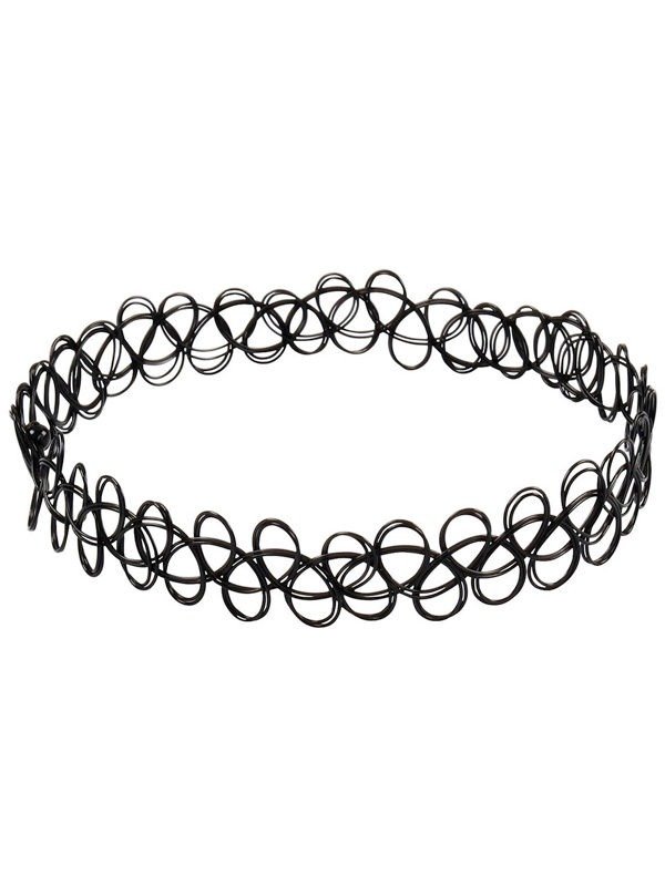 Producto - Choker Tatto Y2K Negro